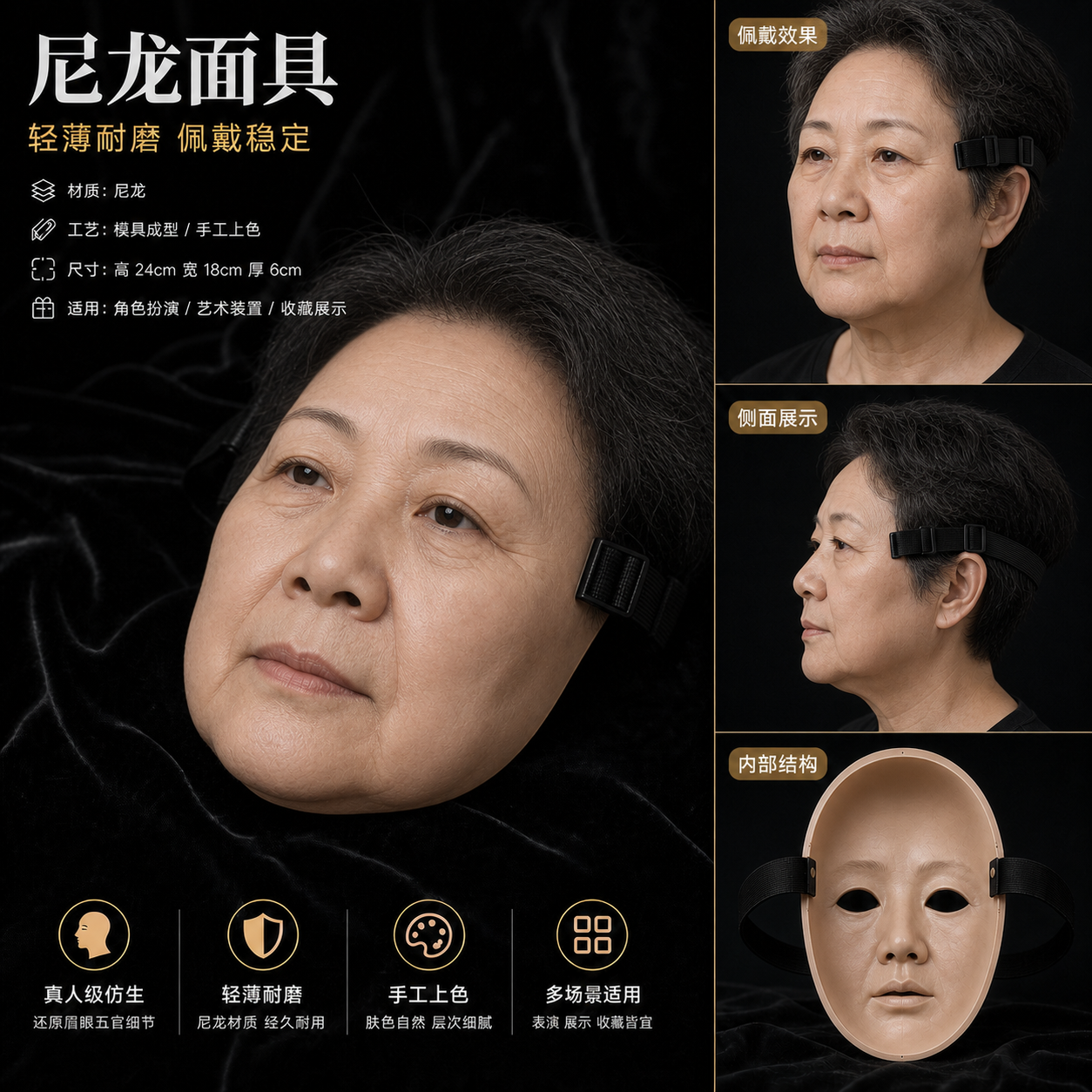 尼龙面具